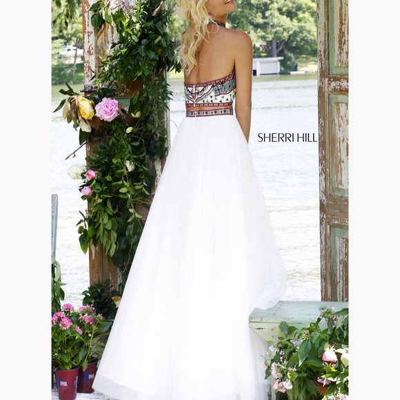 Sherri Hill Prom Dress - Two Piece - Picture 2 of 9